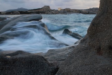 sunset in La Maddalena