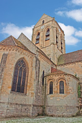 Fototapeta na wymiar Eglise d'Auvers sur Oise