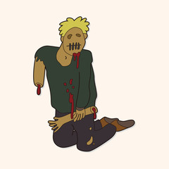 zombie theme elements