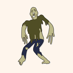 zombie theme elements