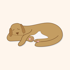 animal cat cartoon theme elements