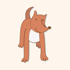 animal cat cartoon theme elements