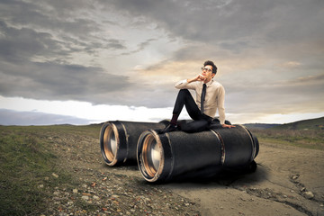 Giant binoculars