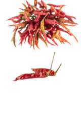 dried red peppers