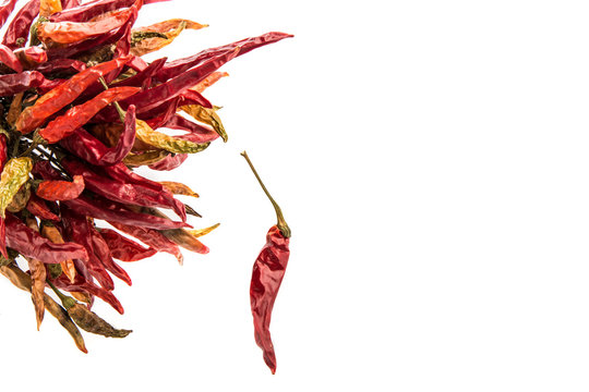 dried red peppers