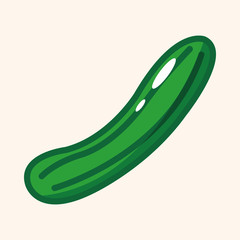 vegetables and fruits theme elements