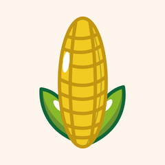 vegetables and fruits theme elements