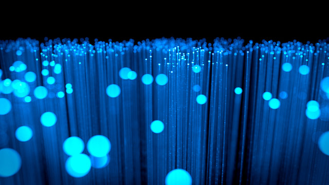 Background: fiber optic