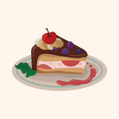 decorating cake theme elements