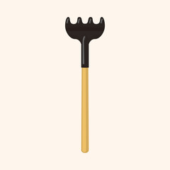 gardening shovel theme elements