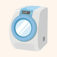 Washing machine theme elements