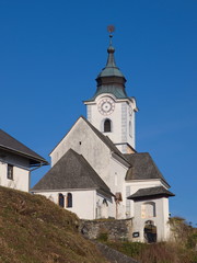 Fototapeta na wymiar Bergkirche Sternberg / Kärnten / Österreich