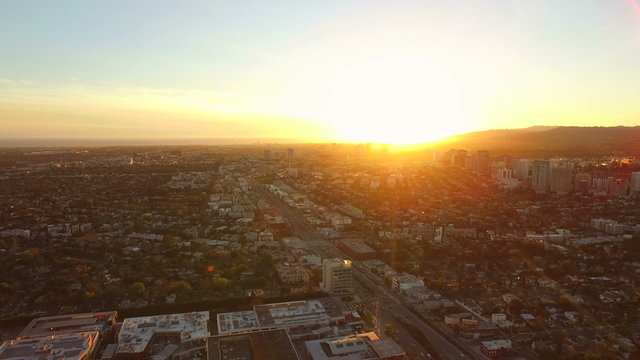 Los Angeles Aerial Century City