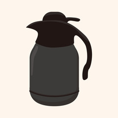 coffee kettle theme elements