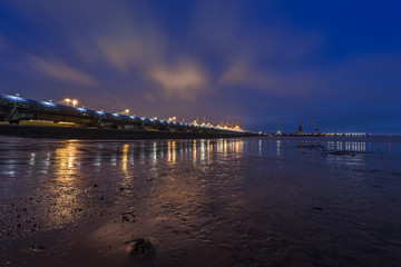 Niedersachsenbrücke in Wilhelmshaven