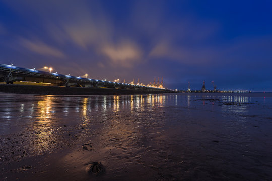 Niedersachsenbr&uuml;cke in Wilhelmshaven