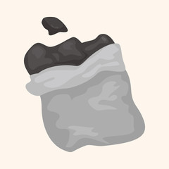 barbecue coal equipment theme elements