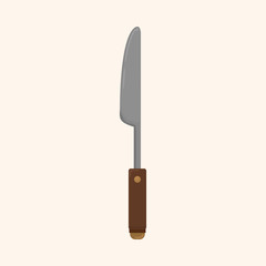 barbecue knife equipment theme elements