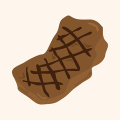 barbecue steak theme elements