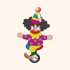 circus clown theme elements