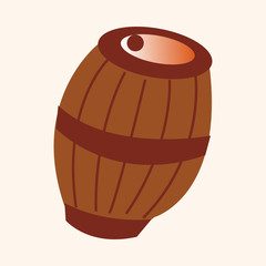 pirate casks theme elements