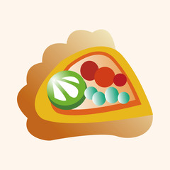 pizza theme elements