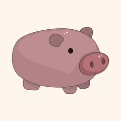 piggybank theme elements