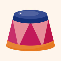 circus standing stage theme elements