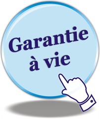 bouton garantie à vie
