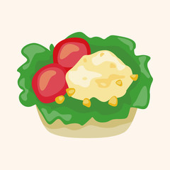 salad theme elements