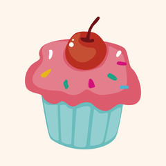 decorating cake theme elements