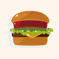 hamburger theme elements