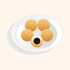 chinese food theme elements