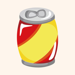 Fototapeta premium soda drink theme elements