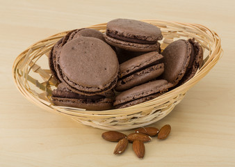 Chocolate macaroons