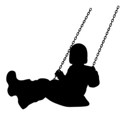Swinging kid