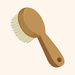 bathroom comb theme elements