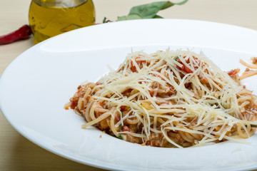 Pasta bolognese
