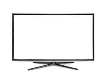 monitor isolated on white