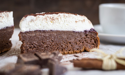 Chocolate Cake with Cream