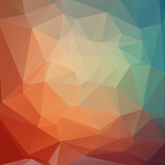 Flat Style colorful geometric abstract background