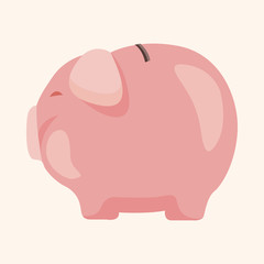 piggybank theme elements