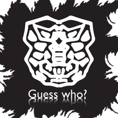 original face masks ancient gods, for tattoo and ancient amulets