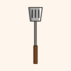 kitchenware spatula theme elements