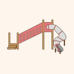 Amusement park facilities theme elements