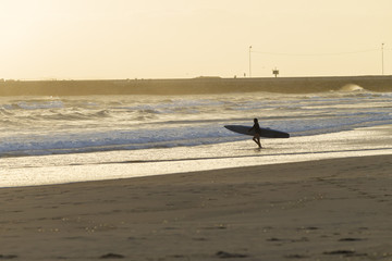 Girl Trains Rescue Craft Waves