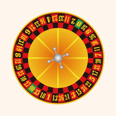 casino roulette theme elements