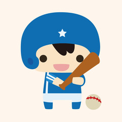 Ball sports theme elements