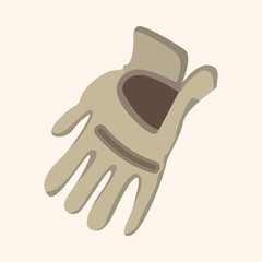 golf equipment theme elements