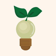 Environmental protection concept theme elements; Saving energy,